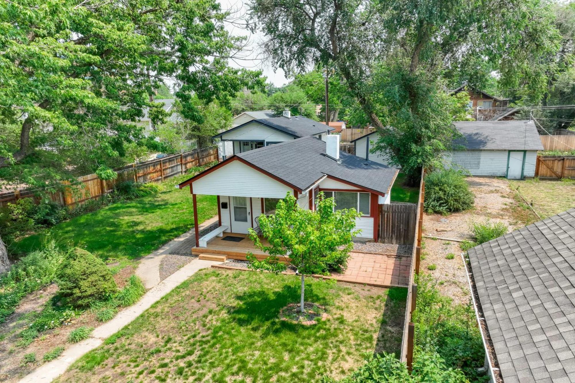 Vintage Tiny House Cute 1Bdrm Big Appeal Villa Colorado Springs Exteriör bild
