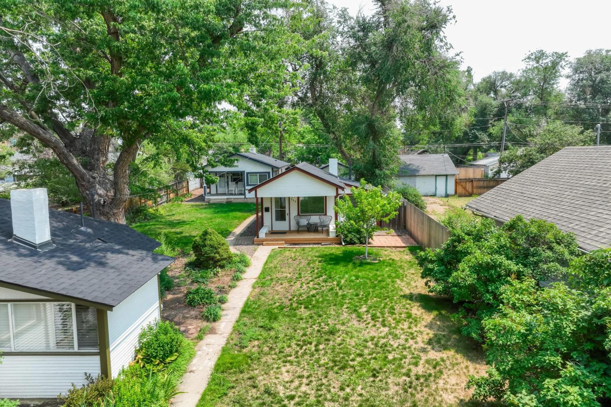 Vintage Tiny House Cute 1Bdrm Big Appeal Villa Colorado Springs Exteriör bild