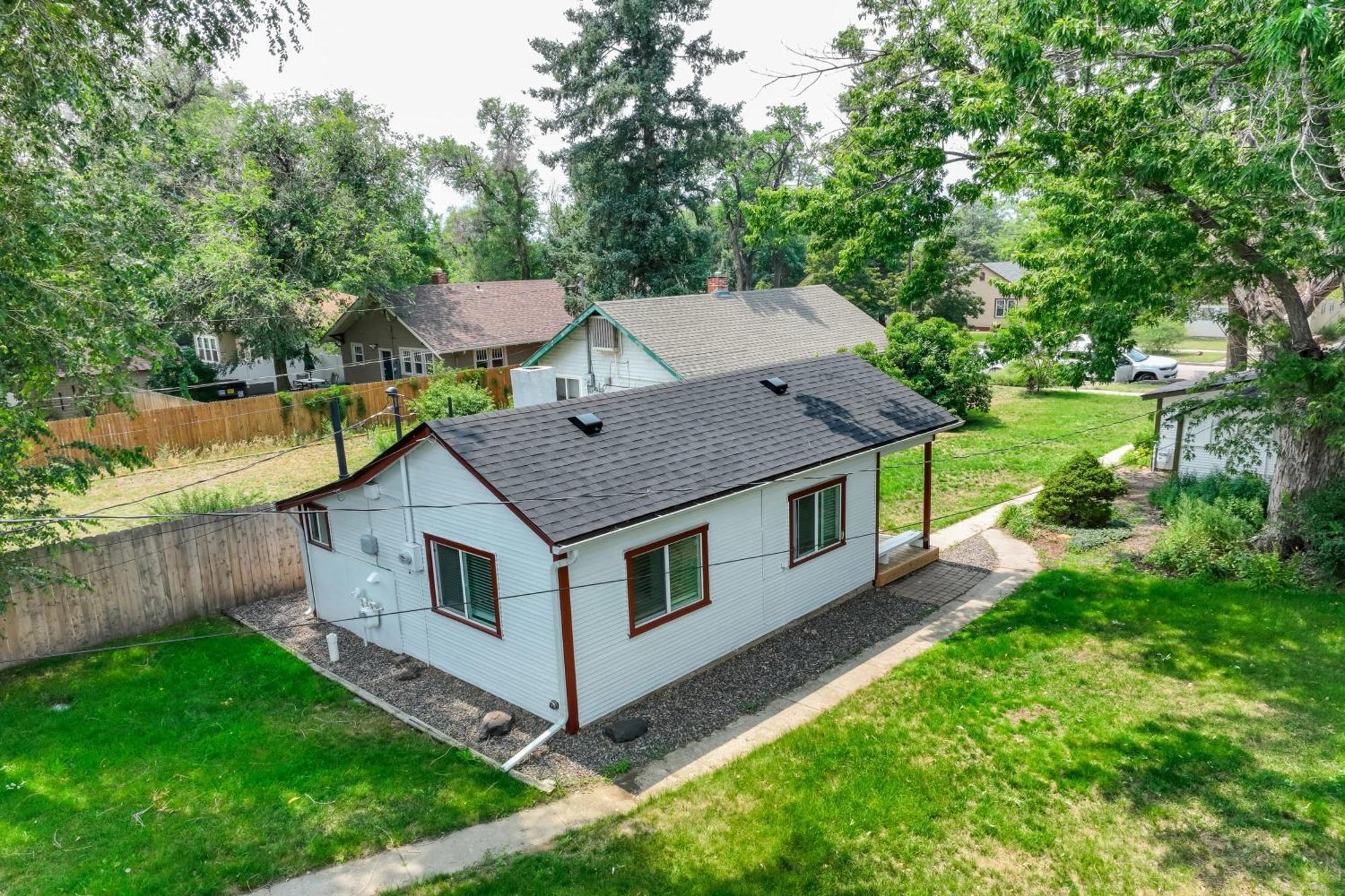 Vintage Tiny House Cute 1Bdrm Big Appeal Villa Colorado Springs Exteriör bild