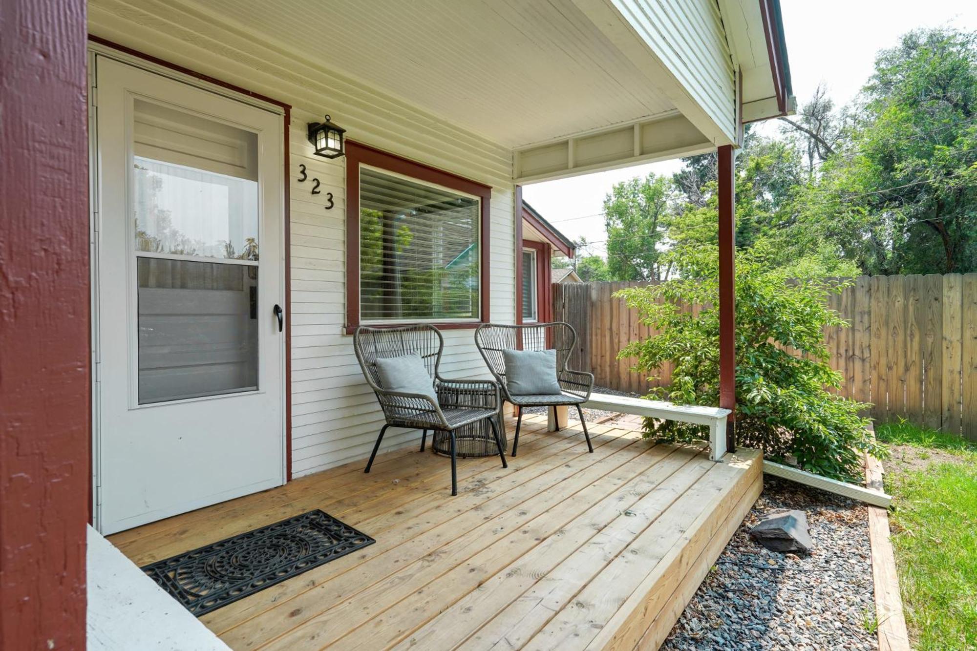 Vintage Tiny House Cute 1Bdrm Big Appeal Villa Colorado Springs Exteriör bild